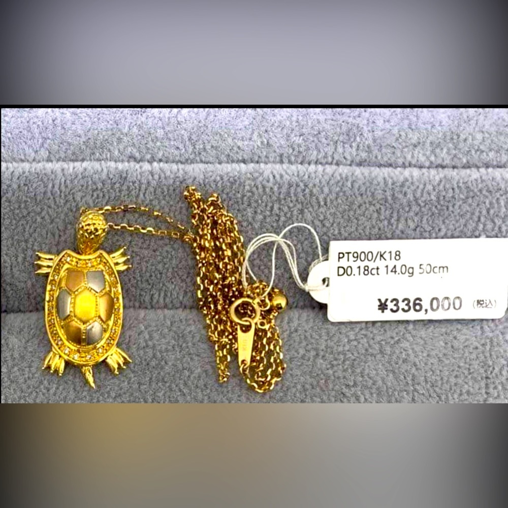 Turtle Necklace from Japan